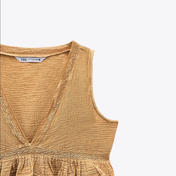 ZARA Ruffled Crop Top - Picture 5 of 7